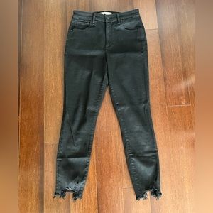 Abercrombie & Fitch Super Skinny Ankle High Rise Jean - Black 30 / 10R
